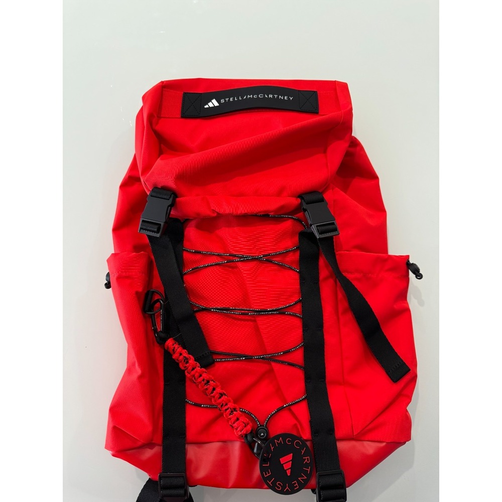 $180 Adidas by Stella McCartney Collaboration‎ Backpack Bag Orange JN7101 NWT